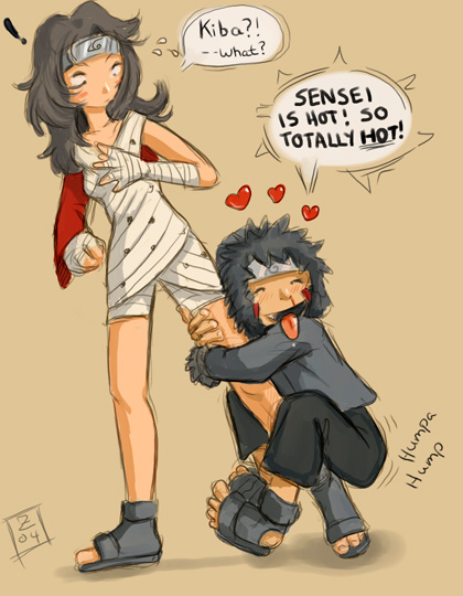 Bad bad Bad Kiba and Kurenai Sensei